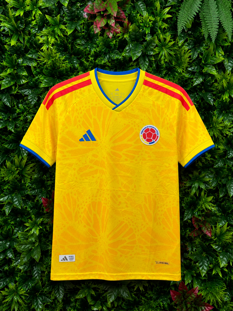 Conjunto de camiseta y pantalón corto de la Selección de Colombia para niños