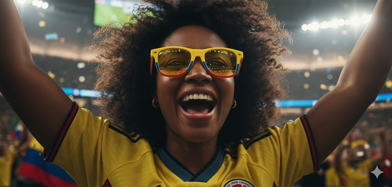 Gafas Tricolor Colombia Style
